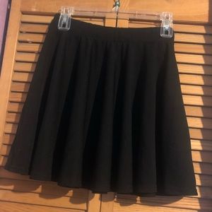 Black Skater Skirt